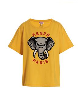 Kenzo | Logo embroidery T-shirt商品图片,7.8折×额外8.5折, 额外八五折