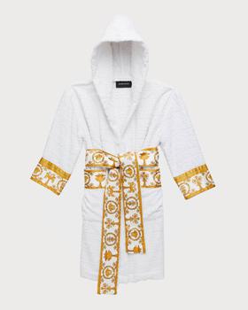 商品Versace | 儿童边帽长袖睡袍,商家Neiman Marcus,价格¥2925图片