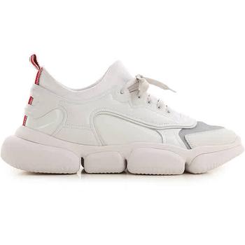 推荐Moncler White Briseis Sneakers, Brand Size 38 (US Size 8)商品