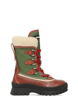 推荐Leather & Tech Snow Boots商品