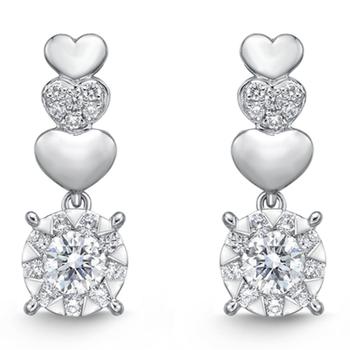 商品New Memoire Diamond Bouquets Fashion Earrings图片