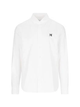 推荐Maison Kitsuné Fox Patch Curved Hem Shirt商品