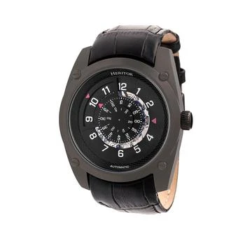 推荐Automatic Daniels Black Leather Watches 43mm商品