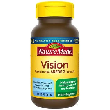 Nature Made | Vision Based on the AREDS 2 Formula Softgels,商家Walgreens,价格¥191