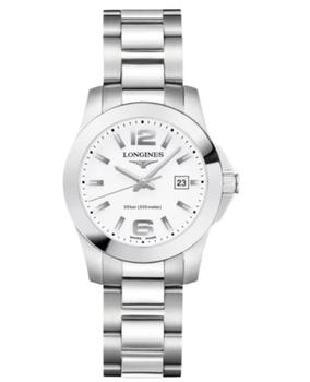 Longines | Longines Conquest Quartz White Dial Steel Women's Watch L3.376.4.16.6商品图片,7.5折