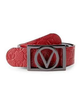 推荐Aldo Logo Embossed Leather Belt商品