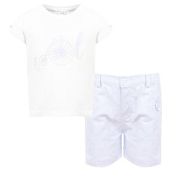 推荐Bicycle T Shirt & Shorts Set White商品
