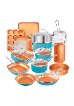 Gotham Steel | 20 Piece Ti-Ceramic Nonstick Cookware and Bakeware Set商品图片,