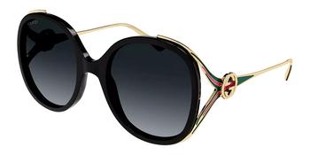 Gucci | Gucci Grey Gradient Butterfly Ladies Sunglasses GG0226S 007商品图片,4.9折