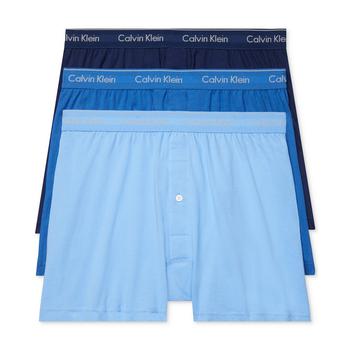 商品Calvin Klein | Men's 3-Pack Cotton Classics Knit Boxers,商家Macy's,价格¥234图片