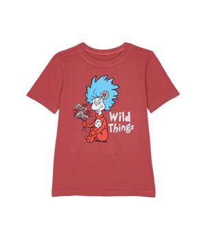 商品Life is Good | Cat In The Hat Wild Things Short Sleeve Crusher™ Tee (Toddler/Little Kids/Big Kids),商家Zappos,价格¥140图片