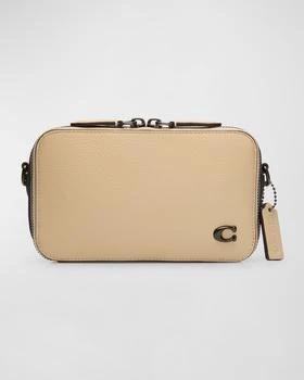 推荐Charter Zip Pebbled Leather Slim Crossbody Bag商品