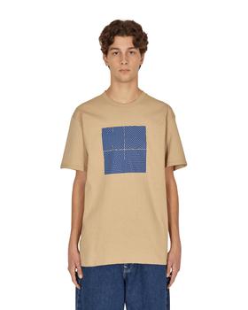 商品Noah | Fingerprint T-Shirt Brown,商家Slam Jam,价格¥192图片