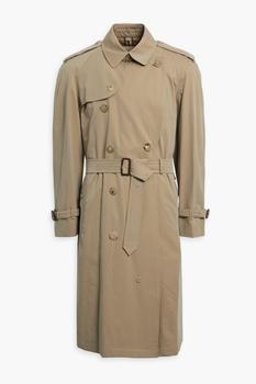 商品Burberry | Belted cotton-gabardine trench coat,商家THE OUTNET US,价格¥12150图片