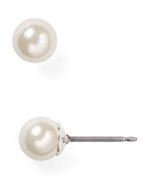 Ralph Lauren | 珍珠耳环Imitation-Pearl Stud Earrings, 6mm,商家Bloomingdale's,价格¥124