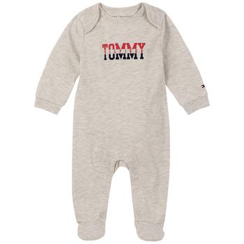 Tommy Hilfiger | Baby Boys One Piece Logo Footed Coverall商品图片,7折×额外8折, 独家减免邮费, 额外八折