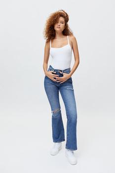 推荐BDG High-Waisted Comfort Stretch Flare Jean商品