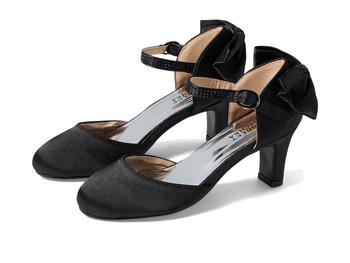 商品Badgley Mischka | Scarlett Satin Shoe (Little Kid/Big Kid),商家Zappos,价格¥430图片