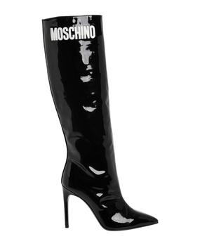 Moschino | Leather Heeled Boots商品图片,