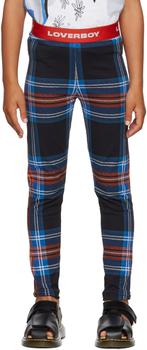 Charles Jeffrey Loverboy, Charles Jeffrey Loverboy | SSENSE Exclusive Kids Multicolor Tartan Leggings商品图片 3折