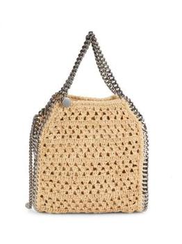 推荐Mini Woven Raffia Shoulder Bag商品