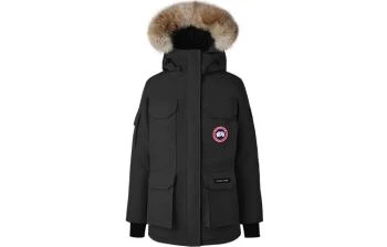 Canada Goose | [预售3天]加拿大鹅 Expedition远征系列 Fusion Fit Expedition 远征 08款派克多口袋防水防风保暖大衣纯色连帽长袖羽绒服 亚版 冬季 女款 黑色,商家AMRAP,价格¥7865