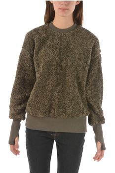 女士盟可睐, Moncler | Moncler Women's Brown Other Materials Sweatshirt商品图片 