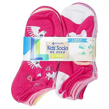 Member's Mark | Member's Mark Kid's 10-Pack Socks商品图片,