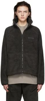 Essentials | Black Polyester Sweater 5.7折, 独家减免邮费