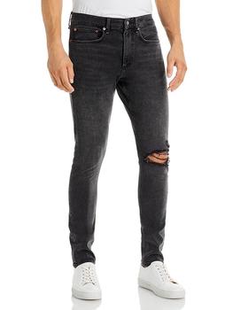 Rag & Bone | Fit 1 Aero Stretch Distressed Skinny Jeans in Wolcott商品图片,