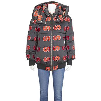 Stella McCartney | Stella McCartney Ladies Red Logo Down Jacket, Brand Size 38商品图片,2.4折