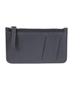 MAISON MARGIELA | Top Zip Logo Detail Card Holder商品图片,7.8折