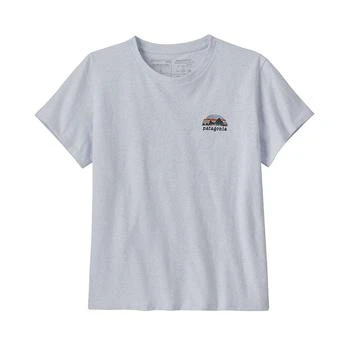 Patagonia | Women's Skyline Stencil Responsibili Tee 6.0折