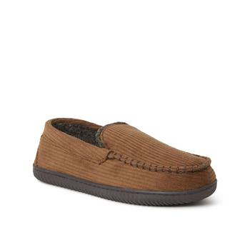 Dear Foams | Men's Niles Corduroy Moccasin Slippers商品图片,