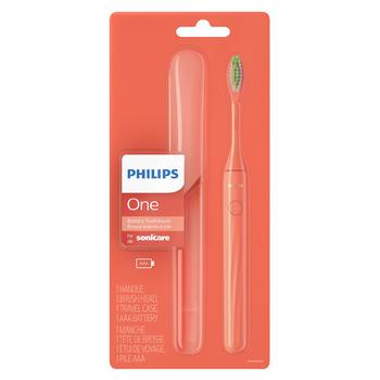 商品Philips One by Sonicare | Battery Toothbrush (HY1100/01),商家Walgreens,价格¥127图片