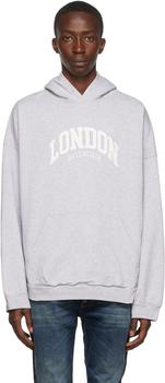 巴黎世家卫衣价格, Balenciaga | Grey Cotton Hoodie商品图片 