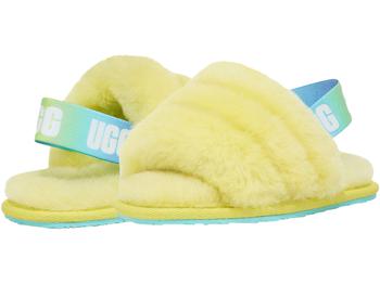 ugg拖鞋, UGG | Fluff Yeah Slide (Toddler/Little Kid)商品图片 3.9折