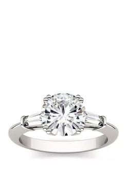 Charles & Colvard, Charles & Colvard | 2.27 ct. t.w. Lab Created Moissanite Engagement Ring in 14K White Gold商品图片 