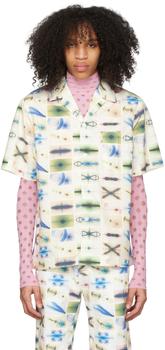 商品Maisie Wilen | SSENSE Exclusive White Calcium Shirt,商家SSENSE,价格¥2717图片