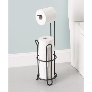 商品Home Basics | Onyx Toilet Paper Holder,商家Macy's,价格¥215图片