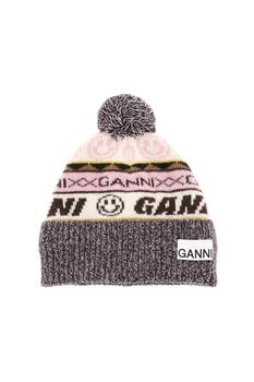 Ganni | Ganni graphic beanie商品图片,6.1折