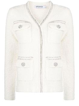 推荐Embellished white jacket商品