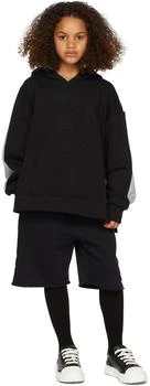 MAISON MARGIELA | Kids Black & Gray Contrast 6 Hoodie 3折