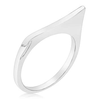Vir Jewels | 10K White Gold Solid Wedding Band Twist Curve Design,商家Premium Outlets,价格¥1475