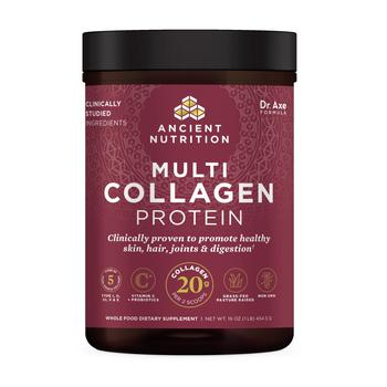 商品Ancient Nutrition | Multi Collagen Protein Winter ’23 Insert | Powder Pure (45 servings),商家Ancient Nutrition,价格¥358图片