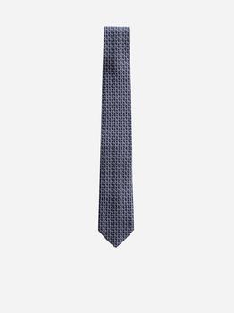 推荐Mito Gancini-motif silk tie商品