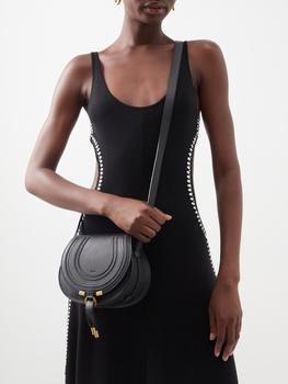 Chloé | Marcie mini leather cross-body bag商品图片,