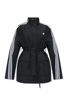 Adidas | Adidas Originals Stripe-Detailed Belted Jacket 7.6折