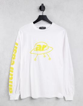 Another Reason | Another Reason saturn long sleeve t-shirt in white商品图片,5.5折