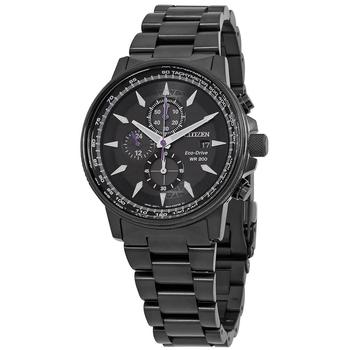 Citizen Eco-Drive Mens Chronograph Eco-Drive Watch CA0297-52W product img